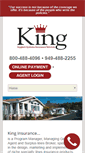 Mobile Screenshot of kinginsuranceca.com